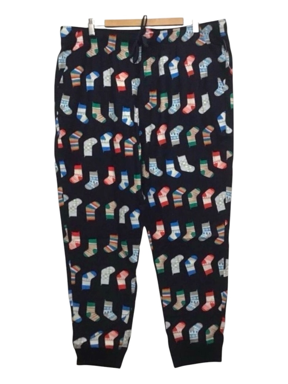 Flanel Old Navy pajama pants holliday funny prints pattern Christmas gift comfy